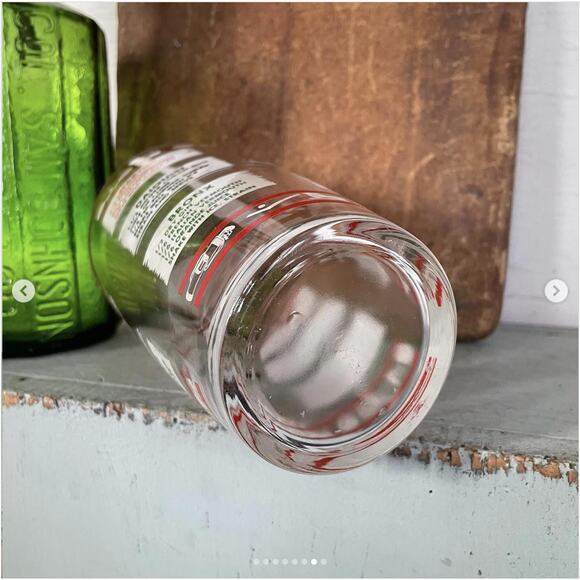 Vintage Hazel Atlas Glass Cocktail Shaker Sailing Golfing Father’s Day NO LID - Picture 7 of 8